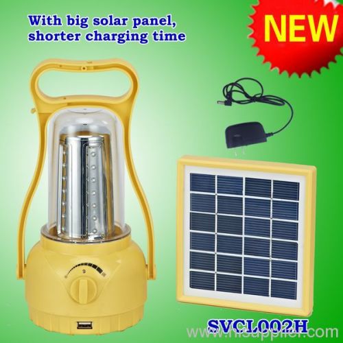 solar camping lantern light