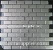 48x48mm Sliver Metal Mosaic Tiles Backsplash