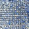 Natural Blue Mother Of Pearl Shell Mosaic Tile For Living Room Decoration