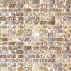 10x20mm Natural Seashell / River Shell Mosaic Tile For Bathroom Wall