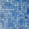 Dark Blue Eco-Friendly River Sea Shell Mosaic Tile For Bathroom Wall