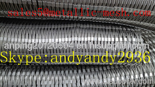 stainless steel wire rope mesh/steel rope mesh/rope mesh