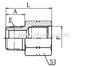 5NO NPT MALE / SAE FEMALE ISO 11926-1 HYDRAULIC ADAPTERS FITTINGS PIPE FITTING CONNECTOR