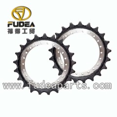 undercarriage part sprocket SK200-3 kobelco excavator sprocket