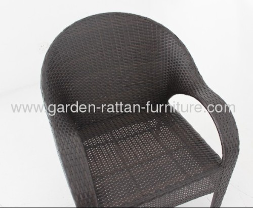 Outdoor wicker furniture garden patio single chair