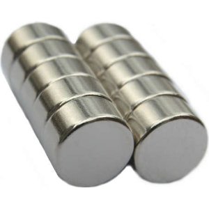 Neodymium Magnets 1/2 x 1/4 inch Disc N48