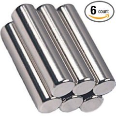 1/4 x 1 inch N48 Neodymium/NdFeB Cylinder Magnets