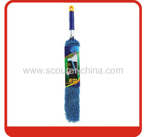 Aluminum handle Chenille duster with paper card