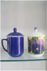 Sublimation Full Changing Color Strengthen Porcelain Mug (Strengthen Porcelain blue)