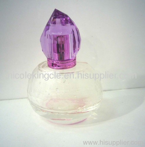 crystal glass perfume bottles