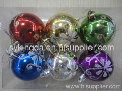 Colorful Christmas Ball decoration KD6202