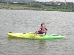 single sit in kayak PE material for venture