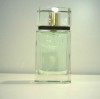 Glass perfume bottles with cap