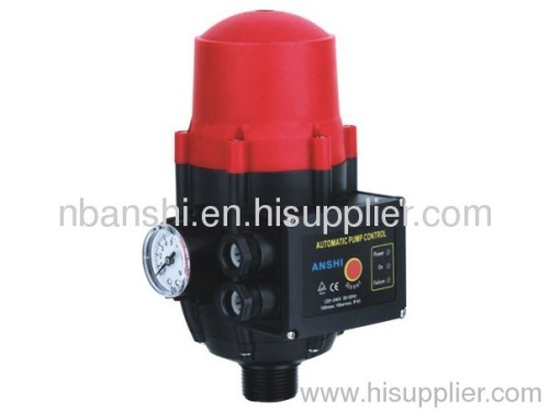 pressure control for water pumps