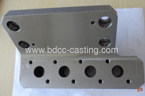 Machining center machining part2