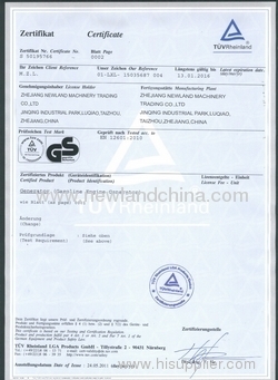 GS certificate