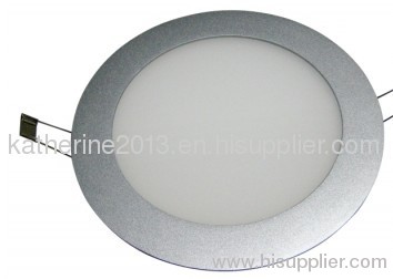 24W round LED Panel cool white with DALI dimmable and emergency