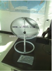 45cm ground mount round base satellite dish antenna