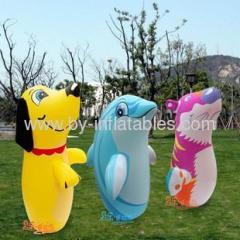 PVC inflatable punching bag for fun