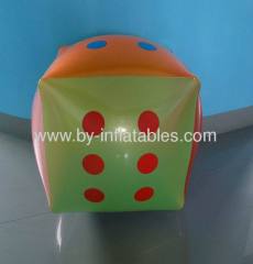 PVC inflatable toy dice