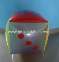 PVC inflatable toy dice