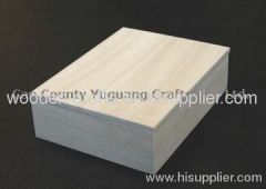 plain wooden packing box