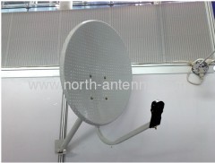 ku band wall mount satellite dish antenna