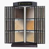 Coolville Wing Rack Tile Display Stands for stone, granite, marble, mosaic