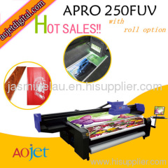 canvas uv flatbed printer in china price, high speed and high resolution, industrial printer