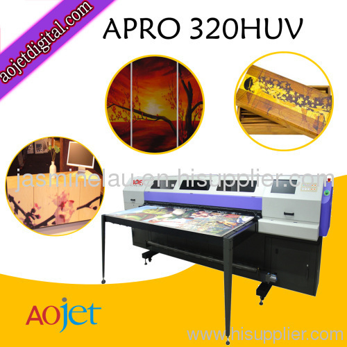 uv leather flatbed printer