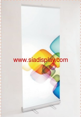 retractable roll up banner stand