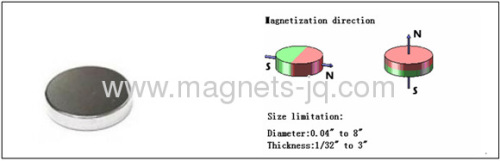 Round Permanent NdFeB Magnets