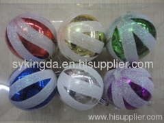 Colorful Christmas Ball decoration KD6203