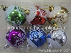 Colorful Christmas Ball decoration KD6209