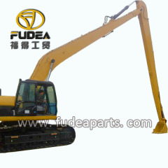 excavator long reach boom and arm