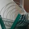 Heavy galvanized razor barbed wire BTO-22( factory price)