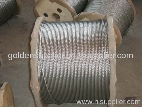galv. steel wire rope