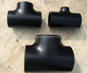 Carbon straight Tee Reducer