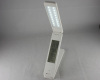 Foldable LED book Lamp with calendar clock