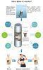 Alkaline water energy nano flask for Mineralized and alkaline drinking water