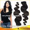 Black Indian Body Wave Virgin Human Hair Extensions 20 Inch