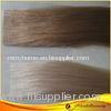 100% Original Virgin Double Sided Tape Hair Extensions 22 Inch , Two tone