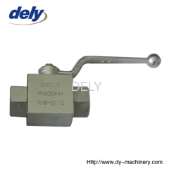 Hydac high pressure ball valve stainless steel