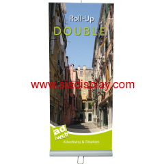 retractable display banner stands