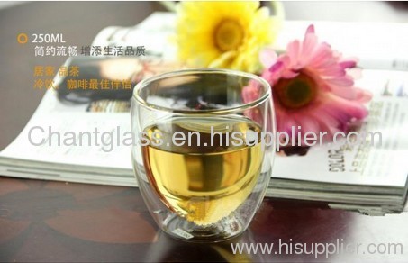 Borosilicate Double Wall Glass Cups