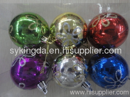 Colorful Christmas Ball decoration KD6206