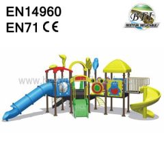 Playground Equipment Metal Slides For Kids