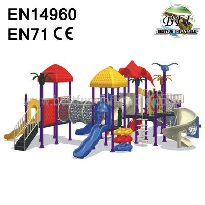 Plastic Playground Amusement Park Playground
