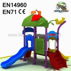 Nontoxic Outdoor Wooden Playground For Children