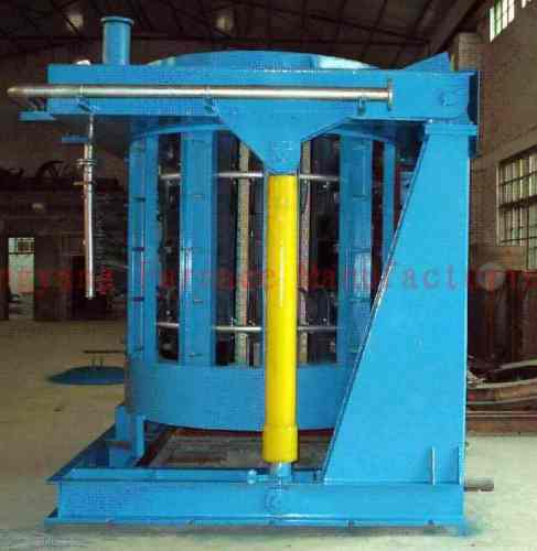 Smelting machine for aluminum